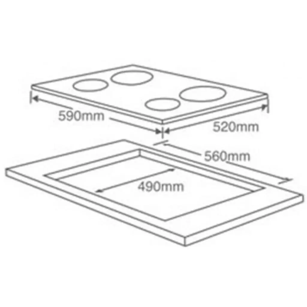 Варочная поверхность Interline HHV 365 SPT BA - 5