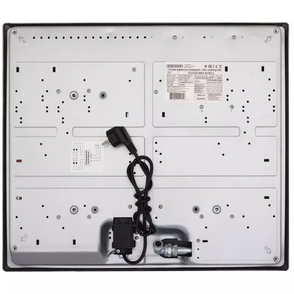 Варочная поверхность Eleyus NIKA 60 BG C - 10 Варочная поверхность Eleyus NIKA 60 BG C - 10