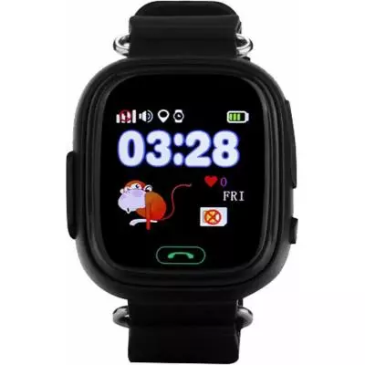 Смарт-часы UWatch Q90 Kid smart watch Black (F_50521) - 1 Смарт-часы UWatch Q90 Kid smart watch Black (F_50521) - 1