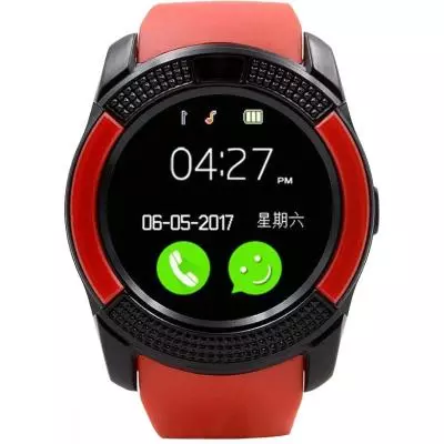 Смарт-часы UWatch V8 Red (F_52784) - 1 Смарт-часы UWatch V8 Red (F_52784) - 1
