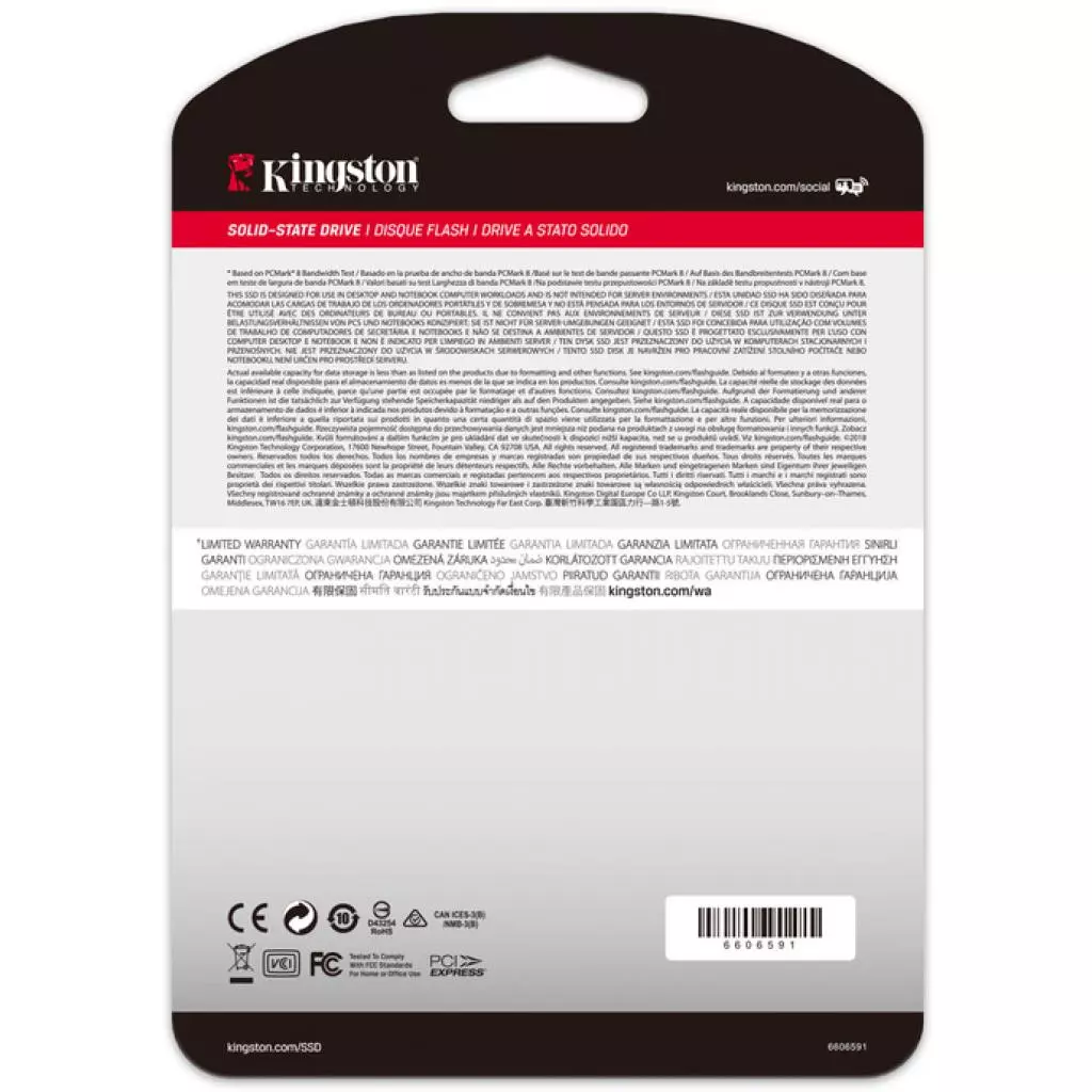 Накопитель SSD M.2 2280 1TB Kingston (SA2000M8/1000G) - 3 Накопитель SSD M.2 2280 1TB Kingston (SA2000M8/1000G) - 3