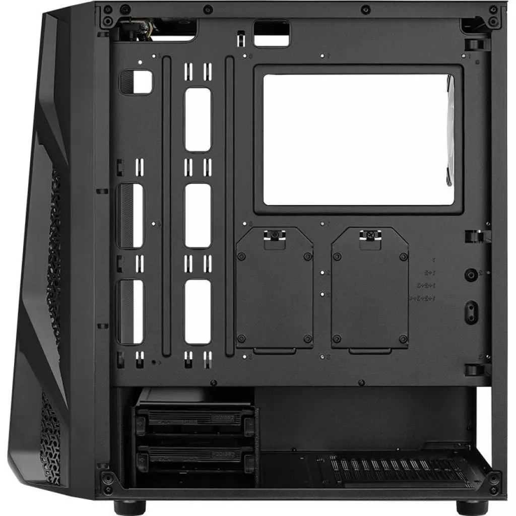 Корпус AeroCool AirHawk Duo-G-BK-v1 (4710562752434) - 5 Корпус AeroCool AirHawk Duo-G-BK-v1 (4710562752434) - 5