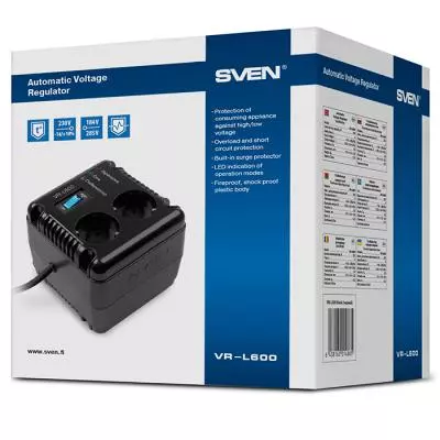 Стабилизатор Sven VR-L600 (00380040) - 3 Стабилизатор Sven VR-L600 (00380040) - 3