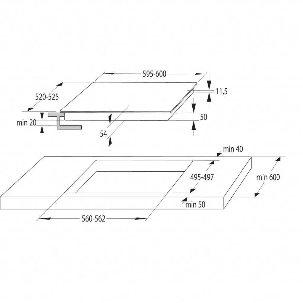 Варочная поверхность Gorenje IS641ST (IS 641 ST) - 4