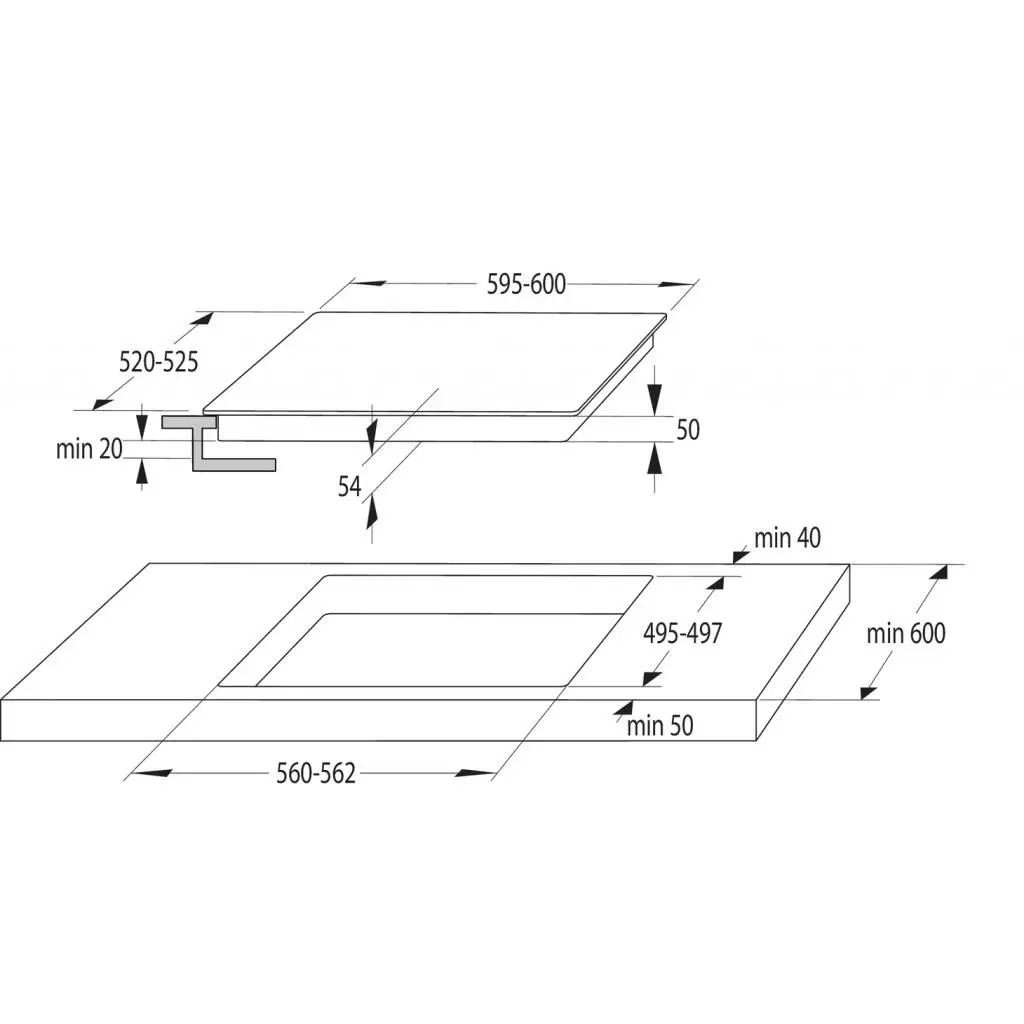 Варочная поверхность Gorenje IT643BCSC (IT 643 BCSC) - 4