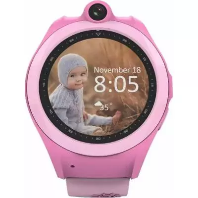 Смарт-часы UWatch Q610 Kid smart watch Pink (F_52920) - 1 Смарт-часы UWatch Q610 Kid smart watch Pink (F_52920) - 1