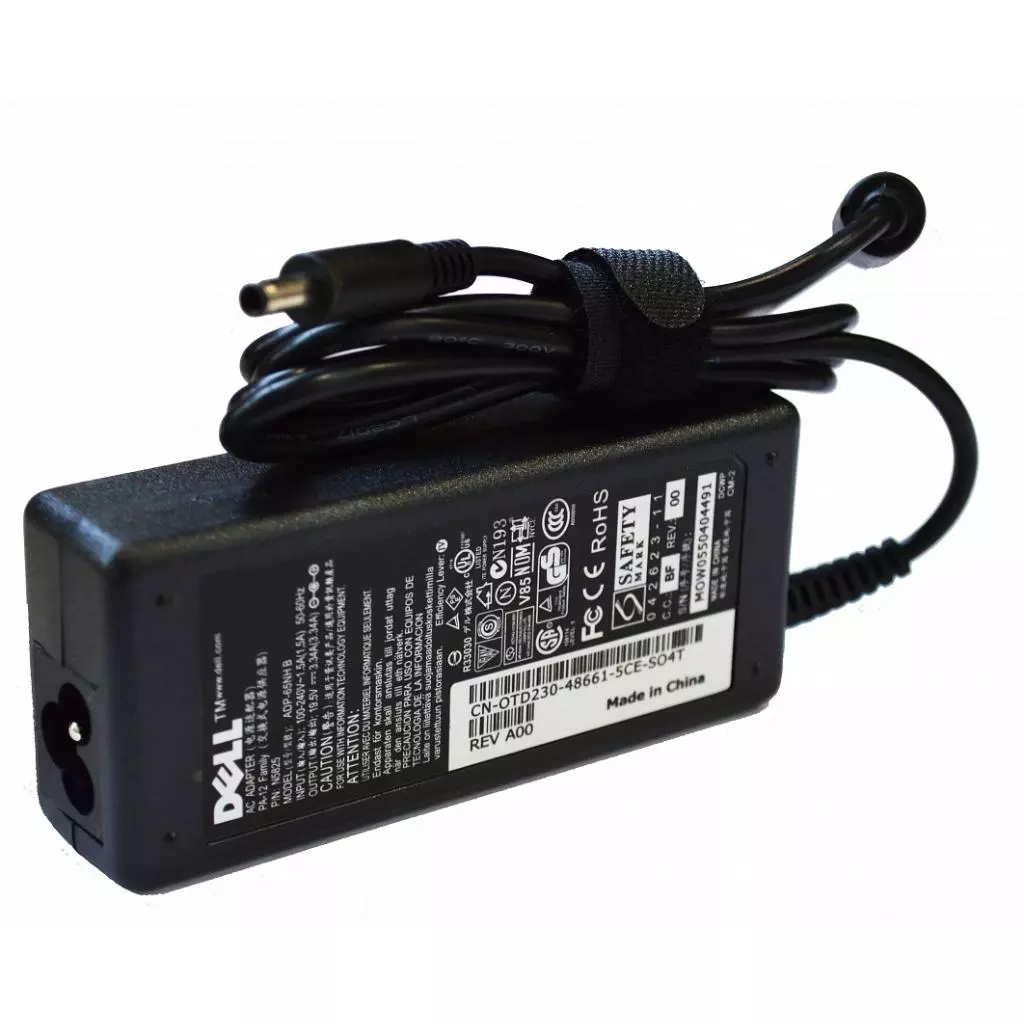 Блок питания к ноутбуку Drobak Dell 65W 19.5V 3.34A разъем 4.5*3.0 (148502) - 1 Блок питания к ноутбуку Drobak Dell 65W 19.5V 3.34A разъем 4.5*3.0 (148502) - 1