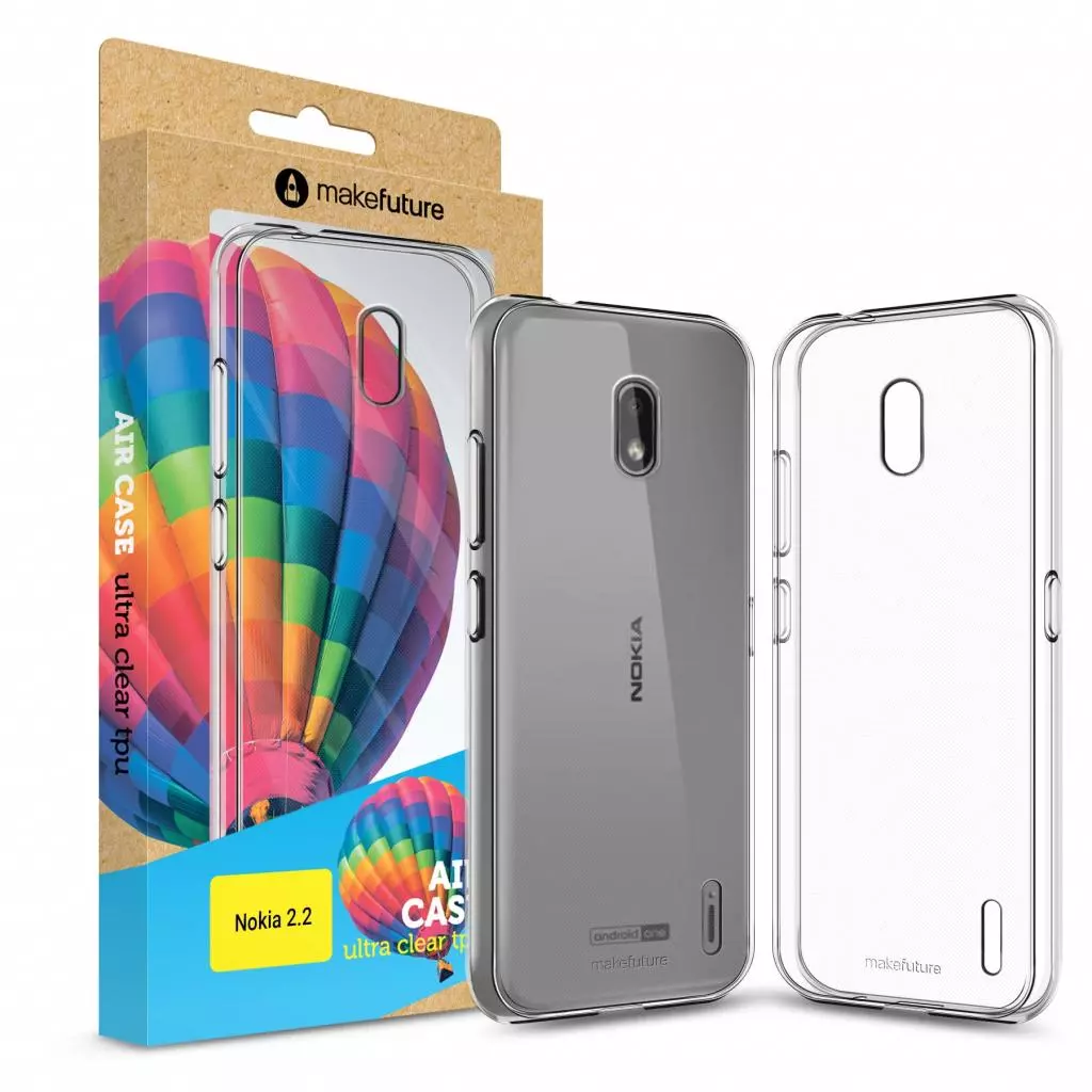 Чехол для моб. телефона MakeFuture Air Case (Clear TPU) Nokia 2.2 (MCA-N22)