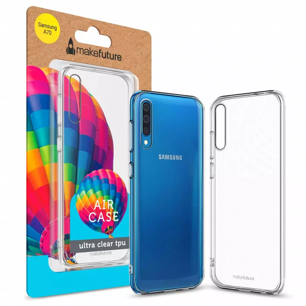 Чехол для моб. телефона MakeFuture Air Case (Clear TPU) Samsung A70 (MCA-SA705)