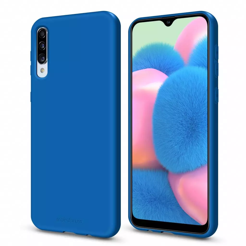 Чехол для моб. телефона MakeFuture Flex Case (Soft-touch TPU) Samsung A30s Blue (MCF-SA30SBL) - 1 Чехол для моб. телефона MakeFuture Flex Case (Soft-touch TPU) Samsung A30s Blue (MCF-SA30SBL) - 1
