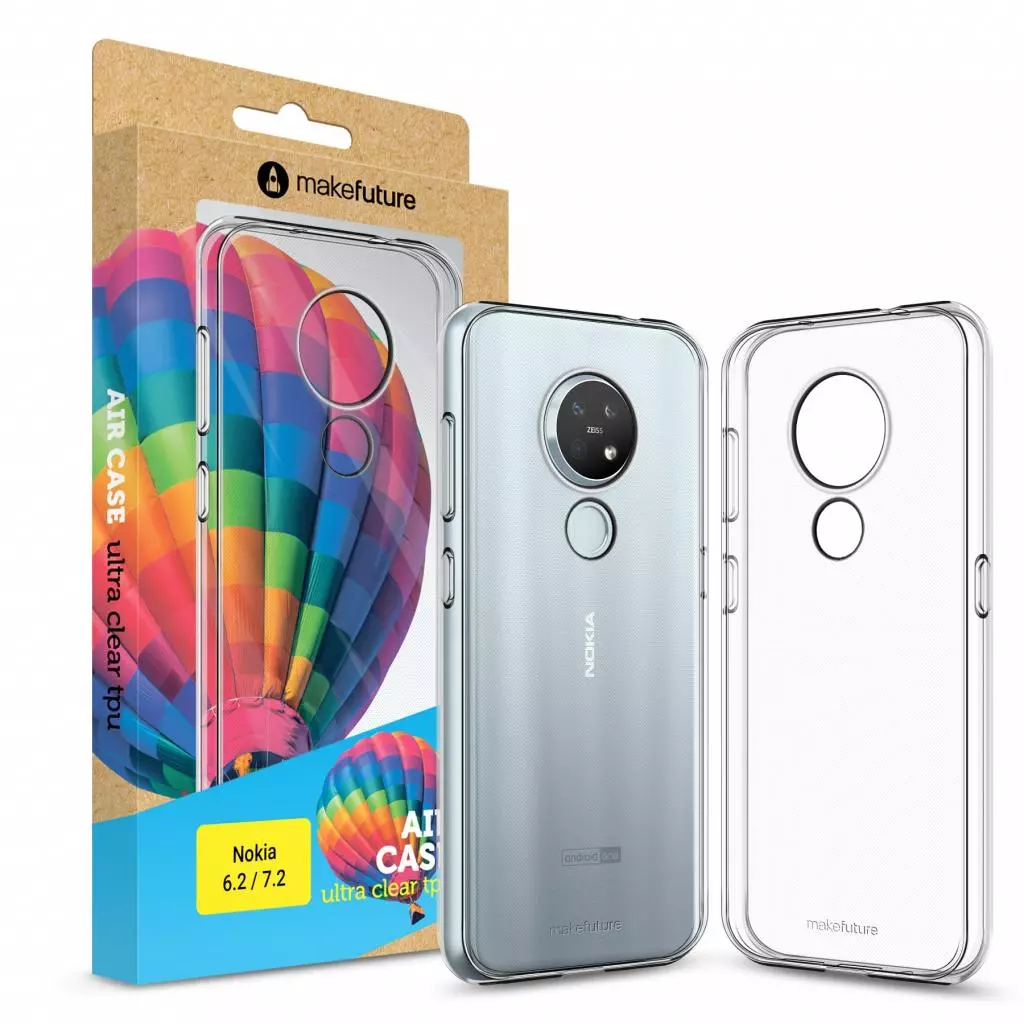 Чехол для моб. телефона MakeFuture Nokia 6.2/7.2 Air (Clear TPU) (MCA-N62/72)