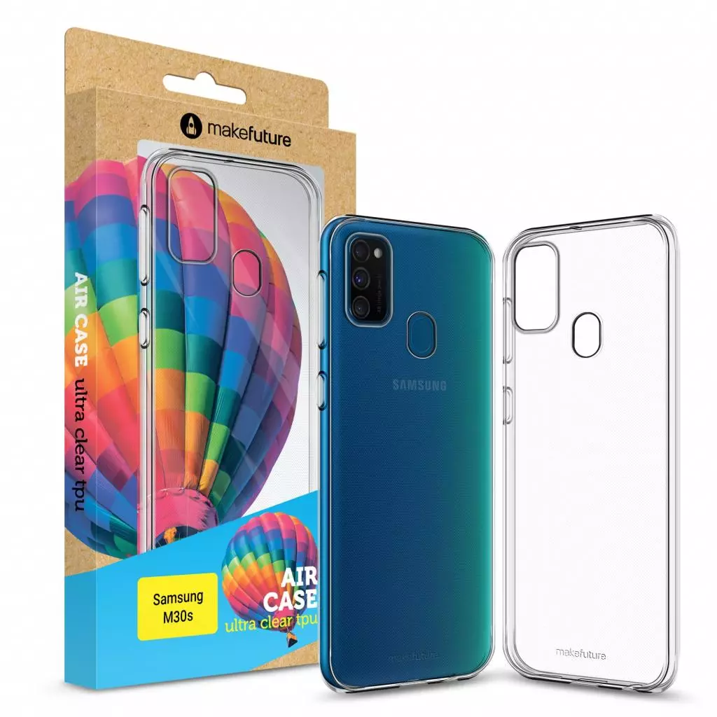 Чехол для моб. телефона MakeFuture Samsung M30s Air (Clear TPU) (MCA-SM30S)