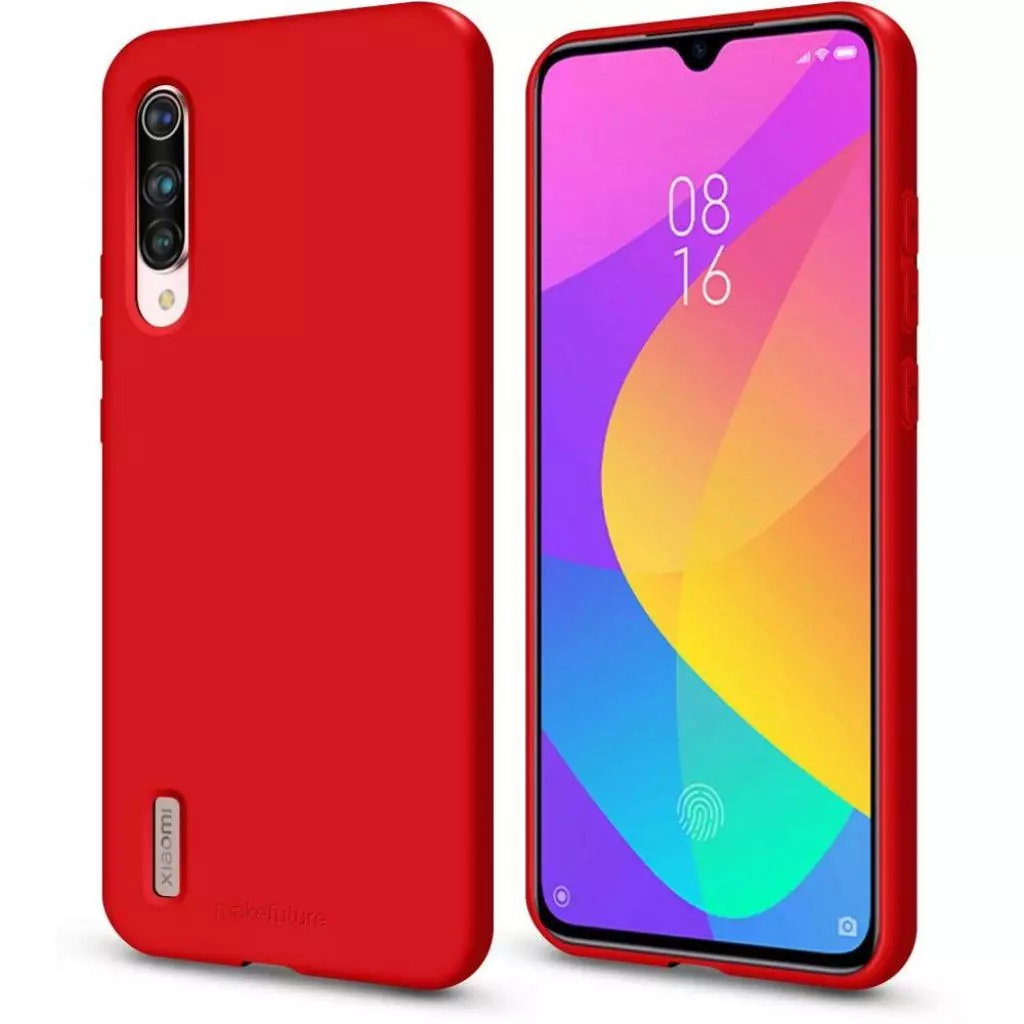 Чехол для моб. телефона MakeFuture Xiaomi Mi 9 Lite Flex (Soft-touch TPU) Red (MCF-XM9LRD)