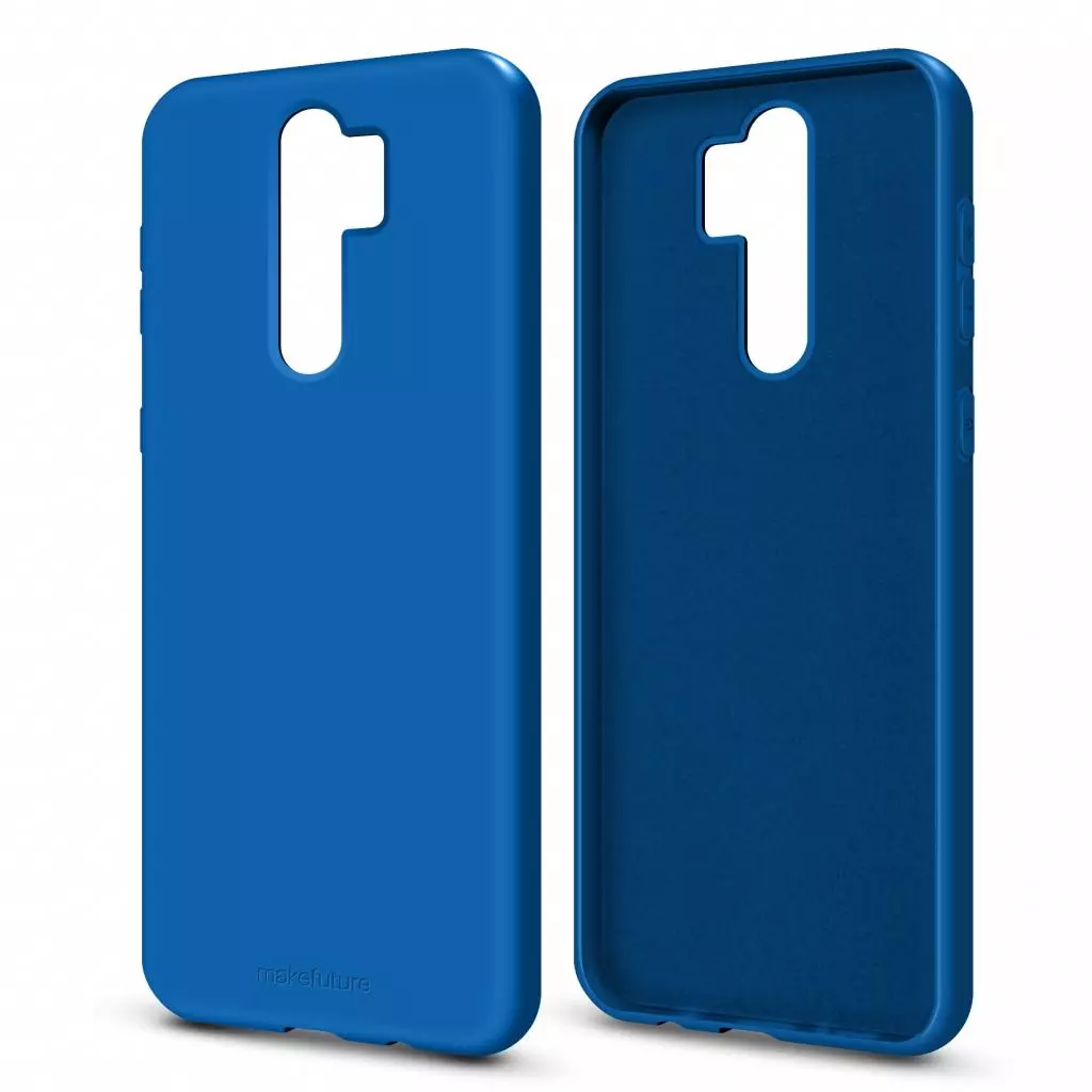 Чехол для моб. телефона MakeFuture Xiaomi Redmi Note 8 Pro Flex (Soft-touch TPU) Blue (MCF-XRN8PBL) - 2 Чехол для моб. телефона MakeFuture Xiaomi Redmi Note 8 Pro Flex (Soft-touch TPU) Blue (MCF-XRN8PBL) - 2