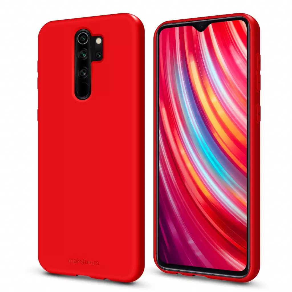 Чехол для моб. телефона MakeFuture Xiaomi Redmi Note 8 Pro Flex (Soft-touch TPU) Red (MCF-XRN8PRD) - 1 Чехол для моб. телефона MakeFuture Xiaomi Redmi Note 8 Pro Flex (Soft-touch TPU) Red (MCF-XRN8PRD) - 1