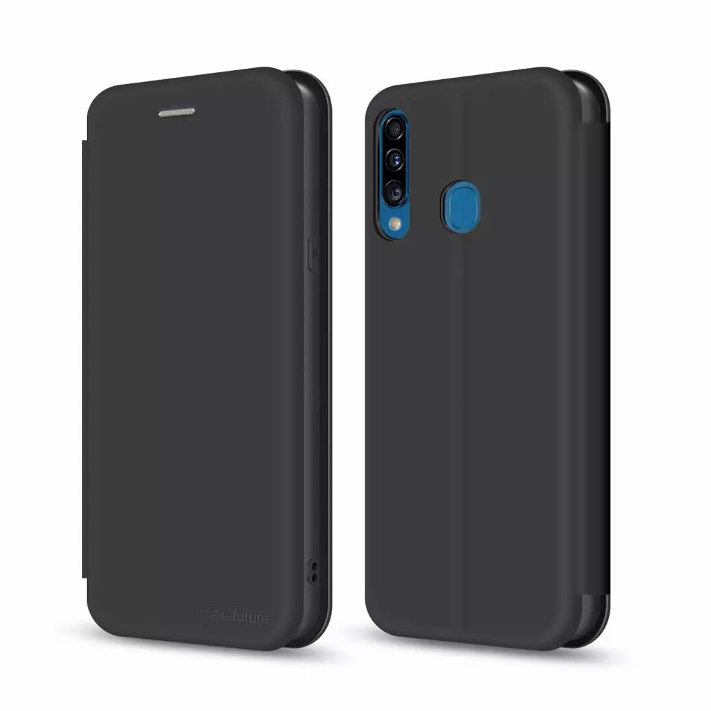 Чехол для моб. телефона MakeFuture Flip Case (Soft-Touch PU) Samsung A20s Black (MCP-SA20SBK) - 1 Чехол для моб. телефона MakeFuture Flip Case (Soft-Touch PU) Samsung A20s Black (MCP-SA20SBK) - 1