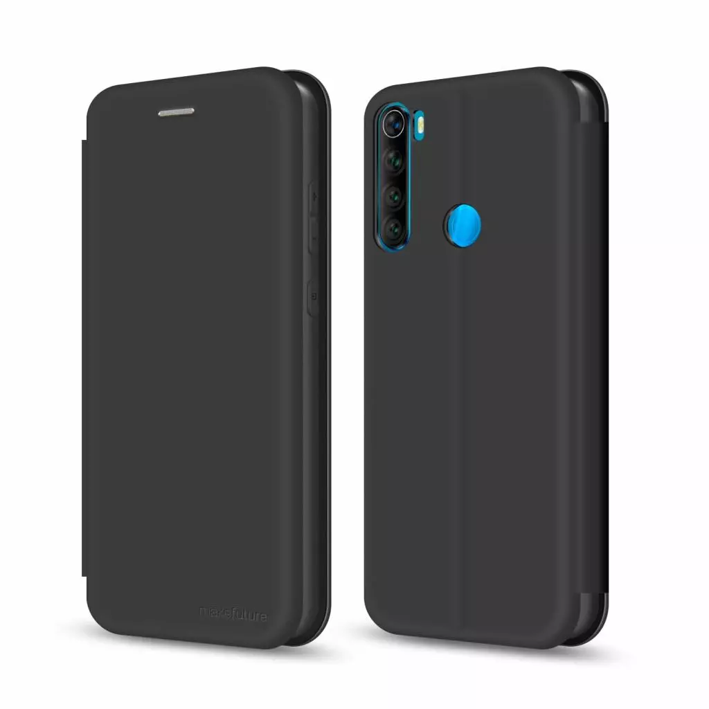 Чехол для моб. телефона MakeFuture Xiaomi Redmi Note 8 Flip (Soft-Touch PU) Black (MCP-XRN8BK) - 1 Чехол для моб. телефона MakeFuture Xiaomi Redmi Note 8 Flip (Soft-Touch PU) Black (MCP-XRN8BK) - 1