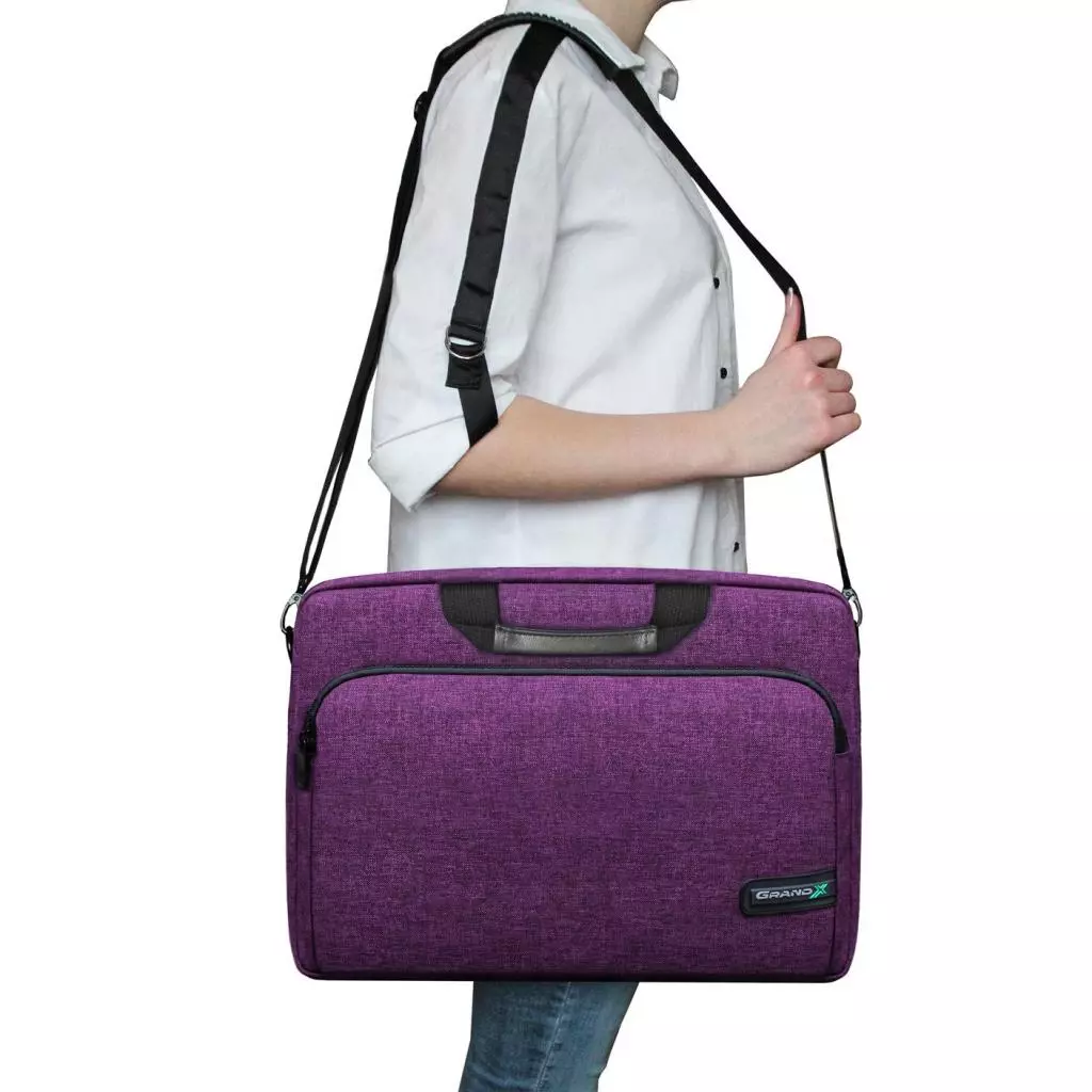 Сумка для ноутбука Grand-X 15.6'' SB-139 Purple (SB-139P) - 8 Сумка для ноутбука Grand-X 15.6'' SB-139 Purple (SB-139P) - 8