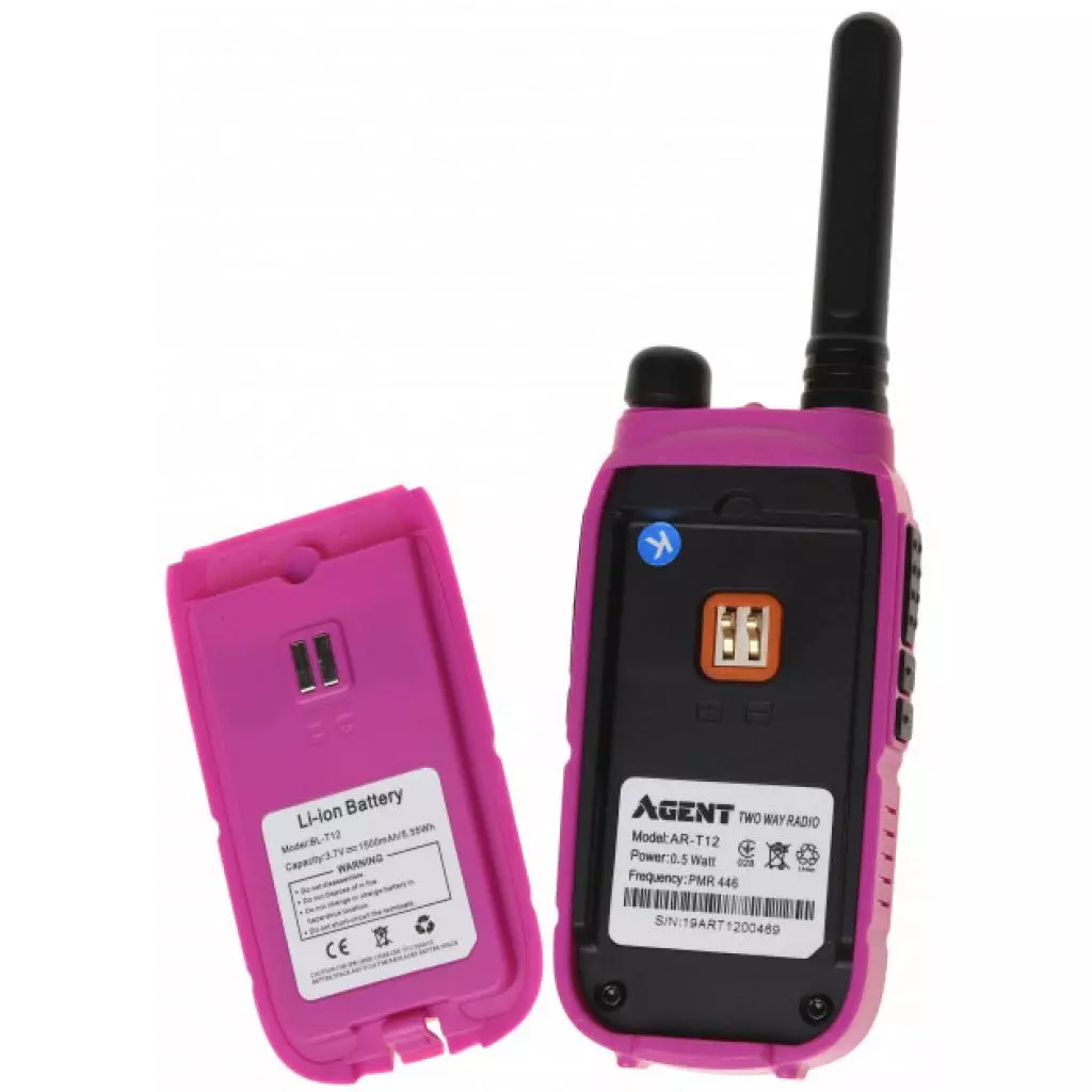 Портативная рация Agent AR-T12 Rose - 3 Портативная рация Agent AR-T12 Rose - 3