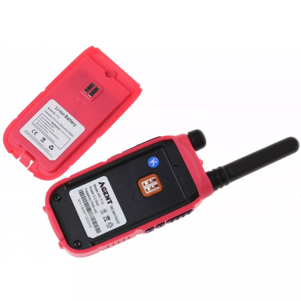 Портативная рация Agent AR-T12 Red - 11 Портативная рация Agent AR-T12 Red - 11