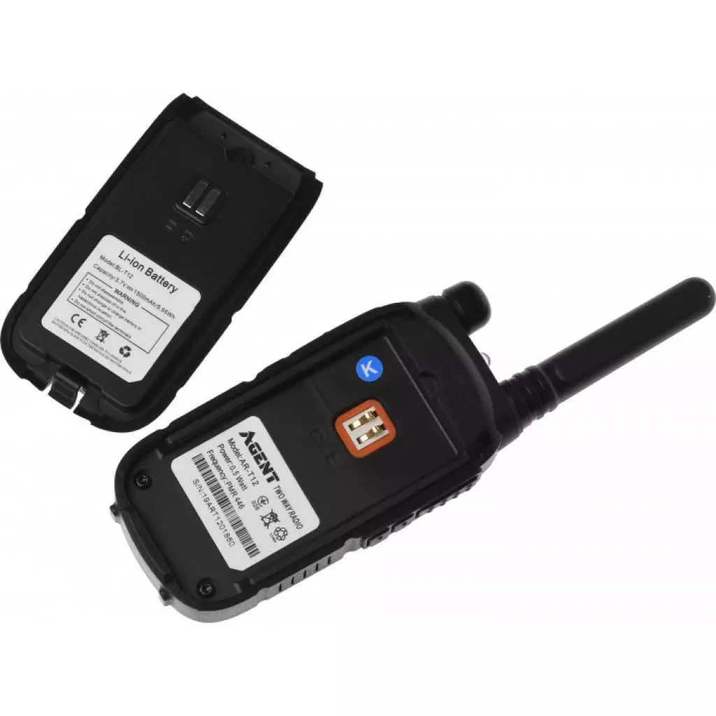 Портативная рация Agent AR-T12 Grey - 11 Портативная рация Agent AR-T12 Grey - 11