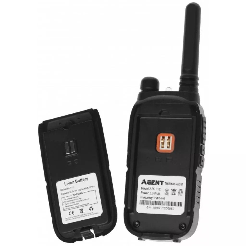 Портативная рация Agent AR-T12 Black - 11 Портативная рация Agent AR-T12 Black - 11
