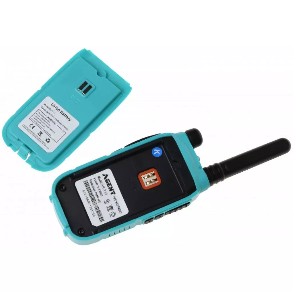 Портативная рация Agent AR-T12 Aqua - 11 Портативная рация Agent AR-T12 Aqua - 11