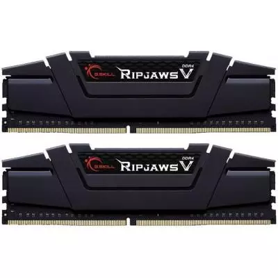 Модуль памяти для компьютера DDR4 16GB (2x8GB) 2800 MHz RipjawsV Gray G.Skill (F4-2800C16D-16GVG)