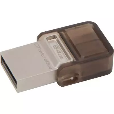 USB флеш накопитель Kingston 64GB DT MicroDuo USB 2.0 (DTDUO/64GB) - 1 USB флеш накопитель Kingston 64GB DT MicroDuo USB 2.0 (DTDUO/64GB) - 1