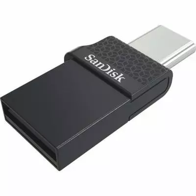 USB флеш накопитель SanDisk 64GB Dual USB 2.0/Type-C (SDDDC1-064G-G35) - 1