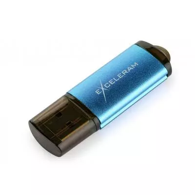USB флеш накопитель eXceleram 64GB A3 Series Blue USB 2.0 (EXA3U2BL64) - 2 USB флеш накопитель eXceleram 64GB A3 Series Blue USB 2.0 (EXA3U2BL64) - 2
