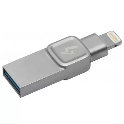 USB флеш накопитель Kingston 64GB DataTraveler Bolt Duo USB 3.1 Gen.1/Lightning (C-USB3L-SR64G-EN) - 1 USB флеш накопитель Kingston 64GB DataTraveler Bolt Duo USB 3.1 Gen.1/Lightning (C-USB3L-SR64G-EN) - 1