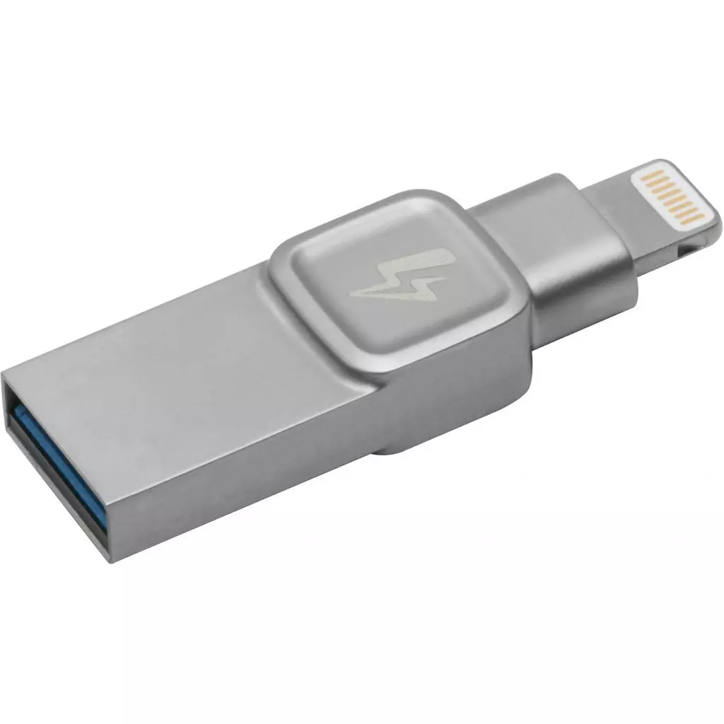 USB флеш накопитель Kingston 128GB DataTraveler Bolt Duo USB 3.1 Gen.1 / Lightning (C-USB3L-SR128-EN) - 1
