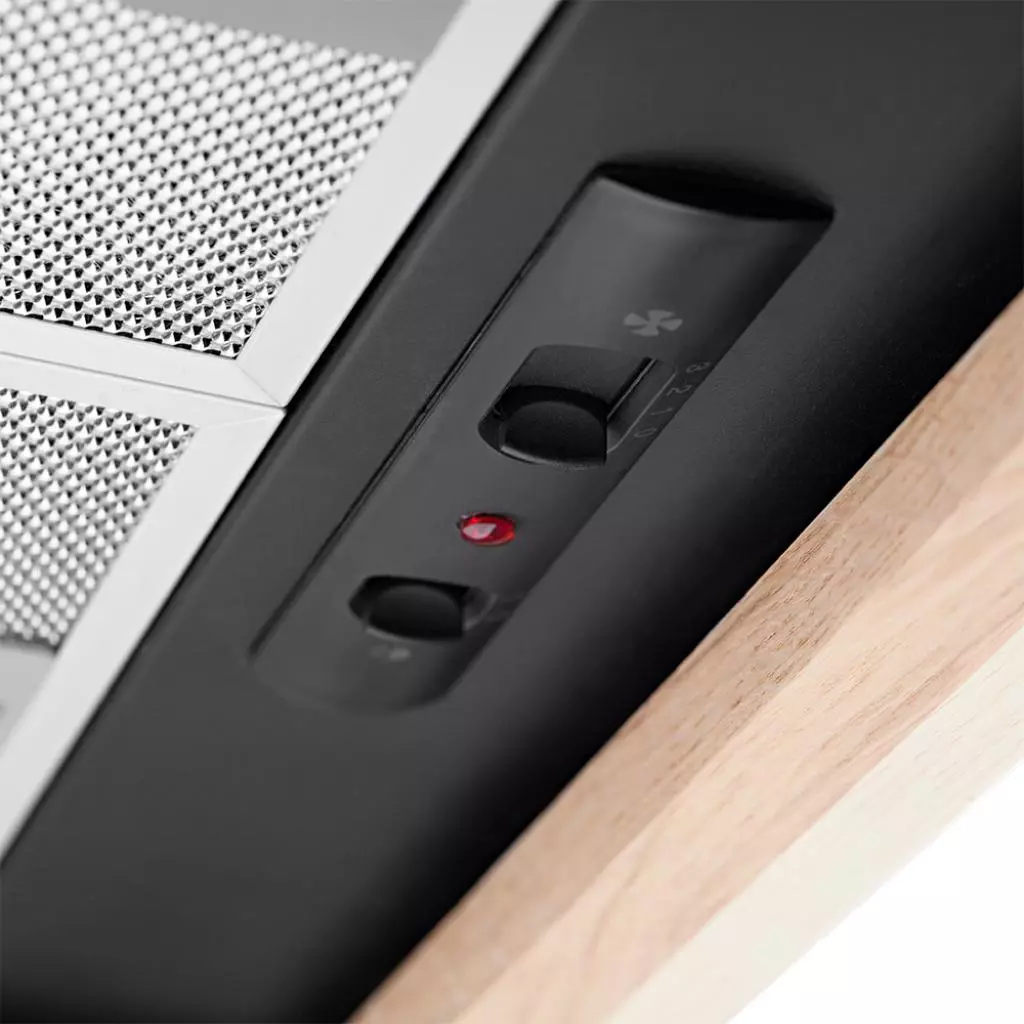 Вытяжка кухонная Pyramida KH 60 WOOD BL - 1