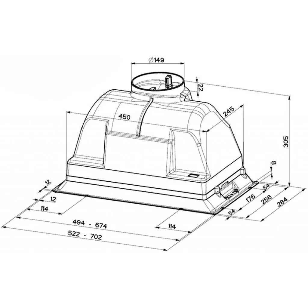 Вытяжка кухонная Faber INCA PLUS HCS X A 52 Halogen - 1 Вытяжка кухонная Faber INCA PLUS HCS X A 52 Halogen - 1