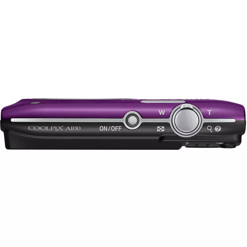 Цифровой фотоаппарат Nikon Coolpix A100 Purple Lineart (VNA974E1) - 4 Цифровой фотоаппарат Nikon Coolpix A100 Purple Lineart (VNA974E1) - 4