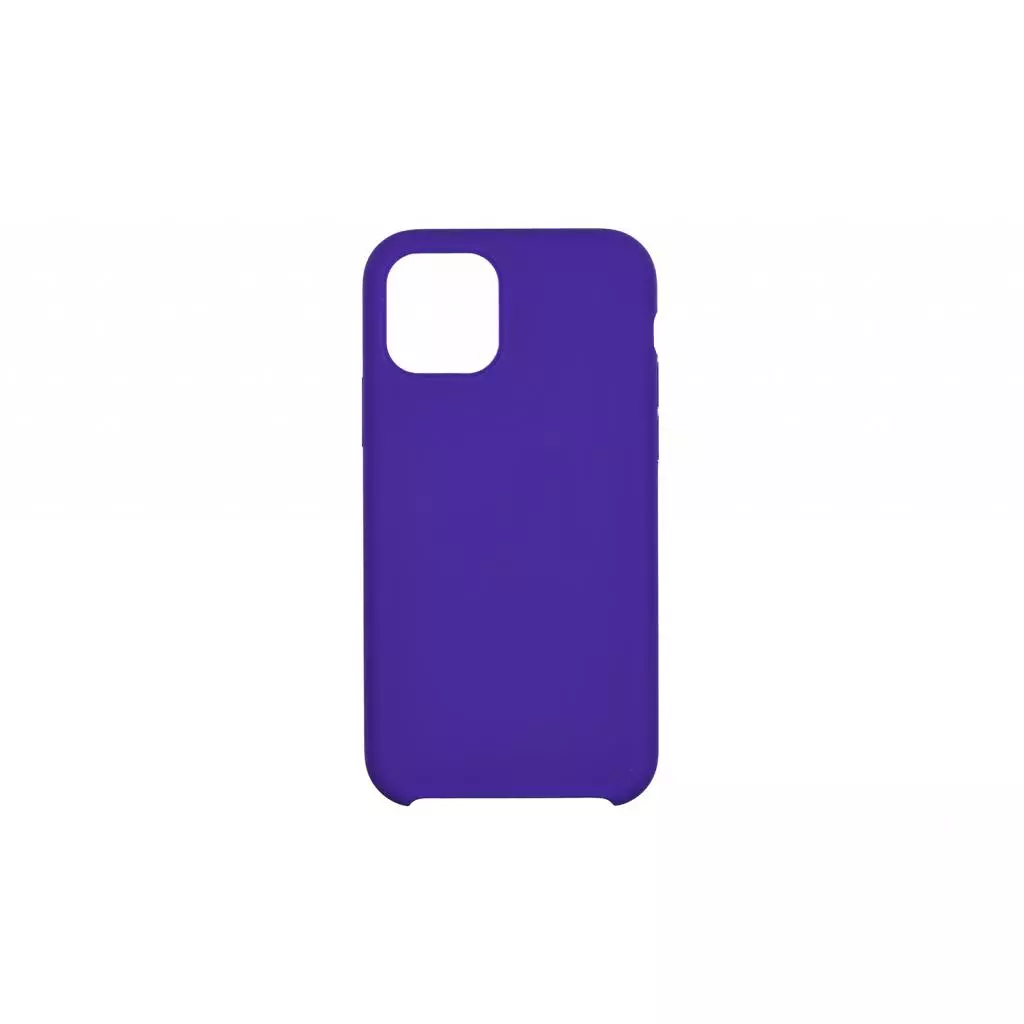 Чехол для моб. телефона 2E Apple iPhone 11 Pro (5.8"), Liquid Silicone, Dark Purple (2E-IPH-11PR-OCLS-DP)