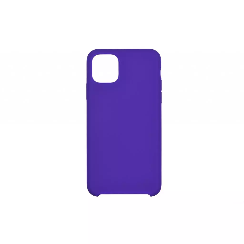 Чехол для моб. телефона 2E Apple iPhone 11 Pro Max (6.5"), Liquid Silicone, Dark Purple (2E-IPH-11PRM-OCLS-DP)