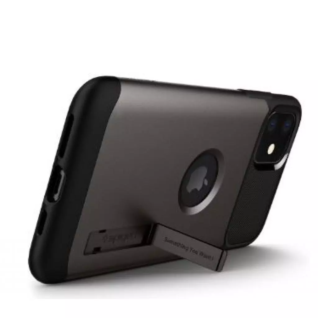 Чехол для моб. телефона Spigen iPhone 11 Slim Armor, Gunmetal (076CS27077) - 4