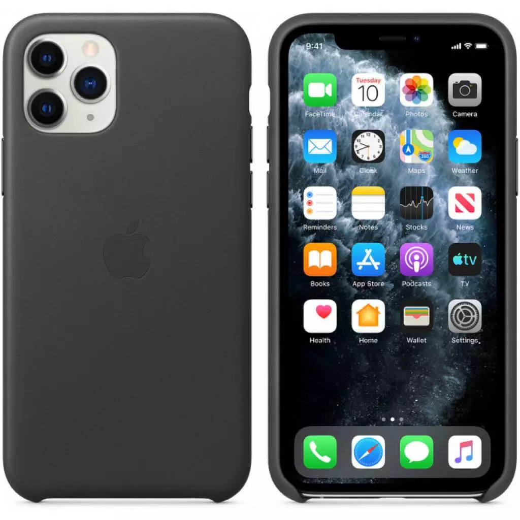 Чехол для моб. телефона Apple iPhone 11 Pro Leather Case - Black (MWYE2ZM/A) - 5 Чехол для моб. телефона Apple iPhone 11 Pro Leather Case - Black (MWYE2ZM/A) - 5