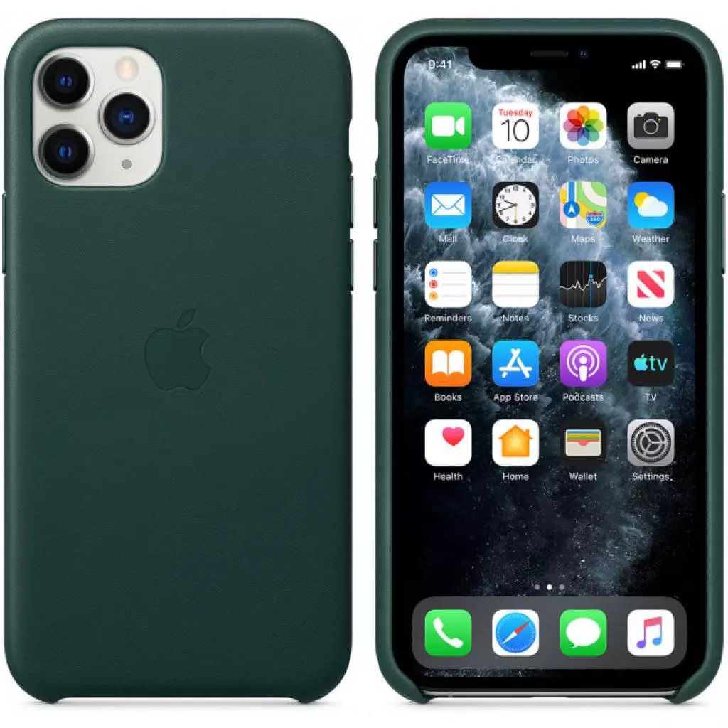 Чехол для моб. телефона Apple iPhone 11 Pro Leather Case - Forest Green (MWYC2ZM/A) - 5 Чехол для моб. телефона Apple iPhone 11 Pro Leather Case - Forest Green (MWYC2ZM/A) - 5