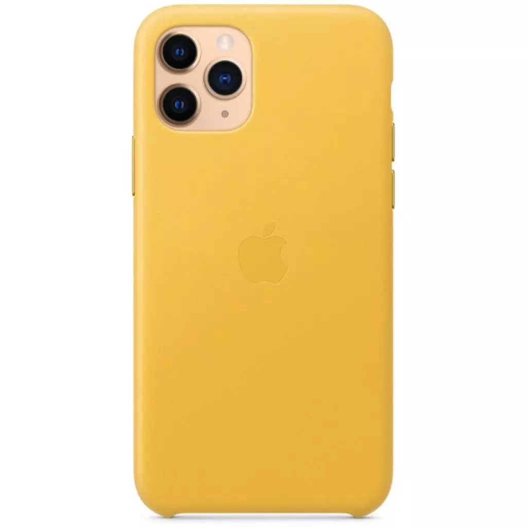 Чехол для моб. телефона Apple iPhone 11 Pro Leather Case - Meyer Lemon (MWYA2ZM/A) - 2 Чехол для моб. телефона Apple iPhone 11 Pro Leather Case - Meyer Lemon (MWYA2ZM/A) - 2