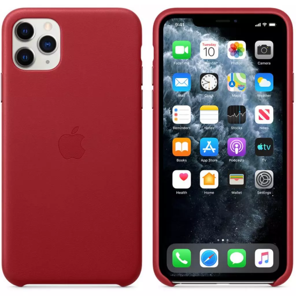Чехол для моб. телефона Apple iPhone 11 Pro Max Leather Case - (PRODUCT)RED (MX0F2ZM/A) - 5 Чехол для моб. телефона Apple iPhone 11 Pro Max Leather Case - (PRODUCT)RED (MX0F2ZM/A) - 5