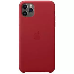 Чехол для моб. телефона Apple iPhone 11 Pro Max Leather Case - (PRODUCT)RED (MX0F2ZM/A)
