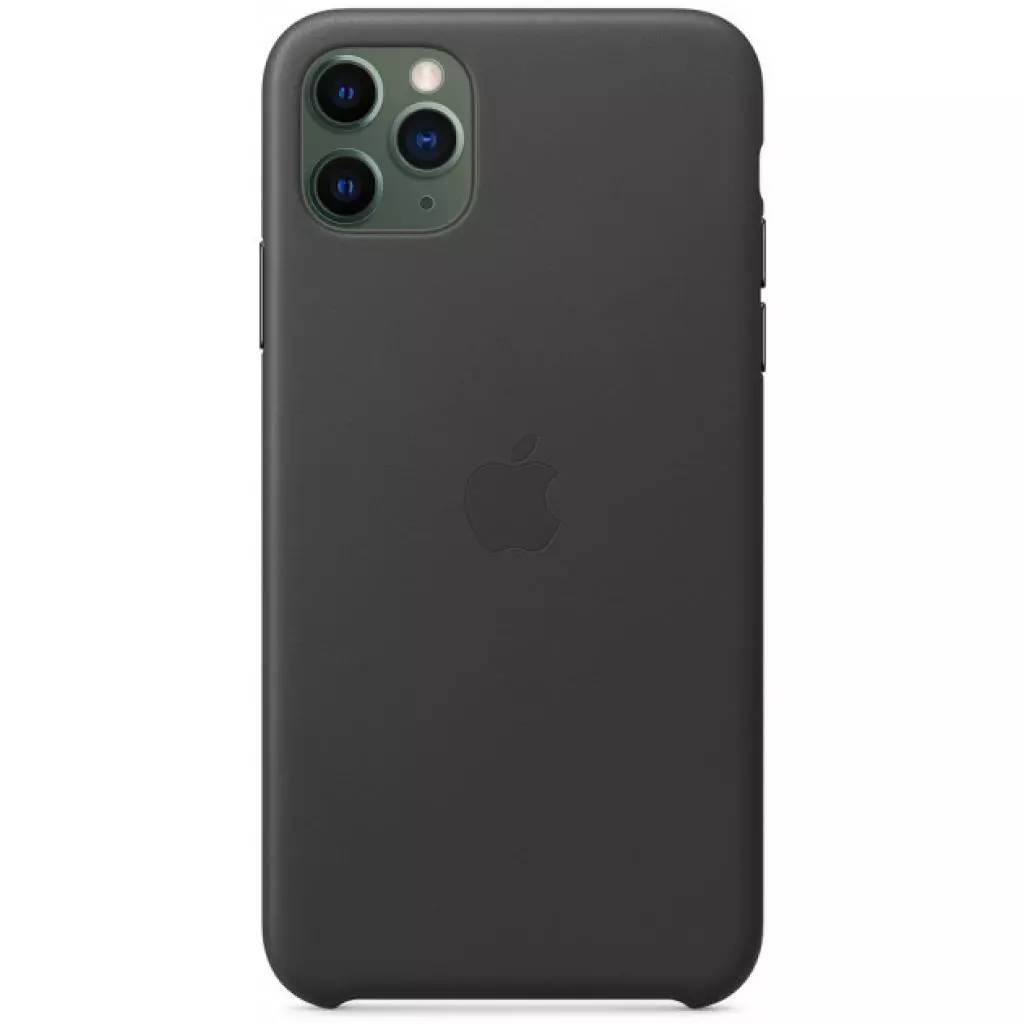 Чехол для моб. телефона Apple iPhone 11 Pro Max Leather Case - Black (MX0E2ZM/A) - 2