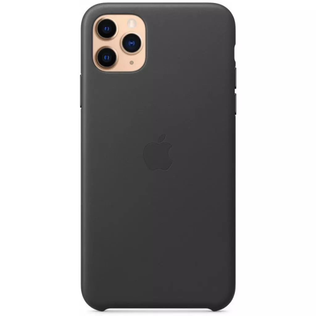 Чехол для моб. телефона Apple iPhone 11 Pro Max Leather Case - Black (MX0E2ZM/A) - 3