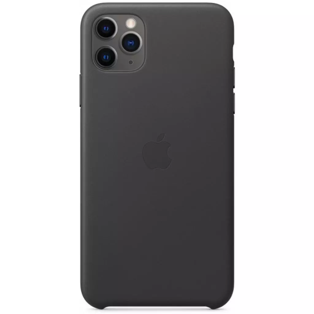 Чехол для моб. телефона Apple iPhone 11 Pro Max Leather Case - Black (MX0E2ZM/A)