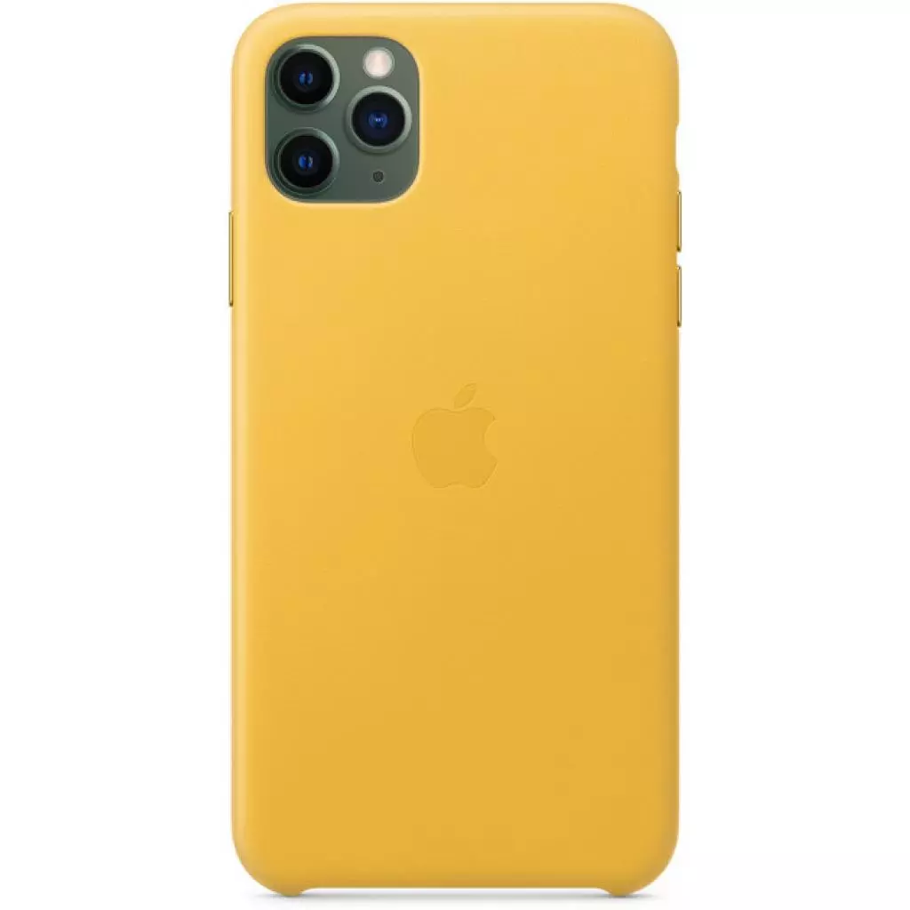Чехол для моб. телефона Apple iPhone 11 Pro Max Leather Case - Meyer Lemon (MX0A2ZM/A) - 2 Чехол для моб. телефона Apple iPhone 11 Pro Max Leather Case - Meyer Lemon (MX0A2ZM/A) - 2