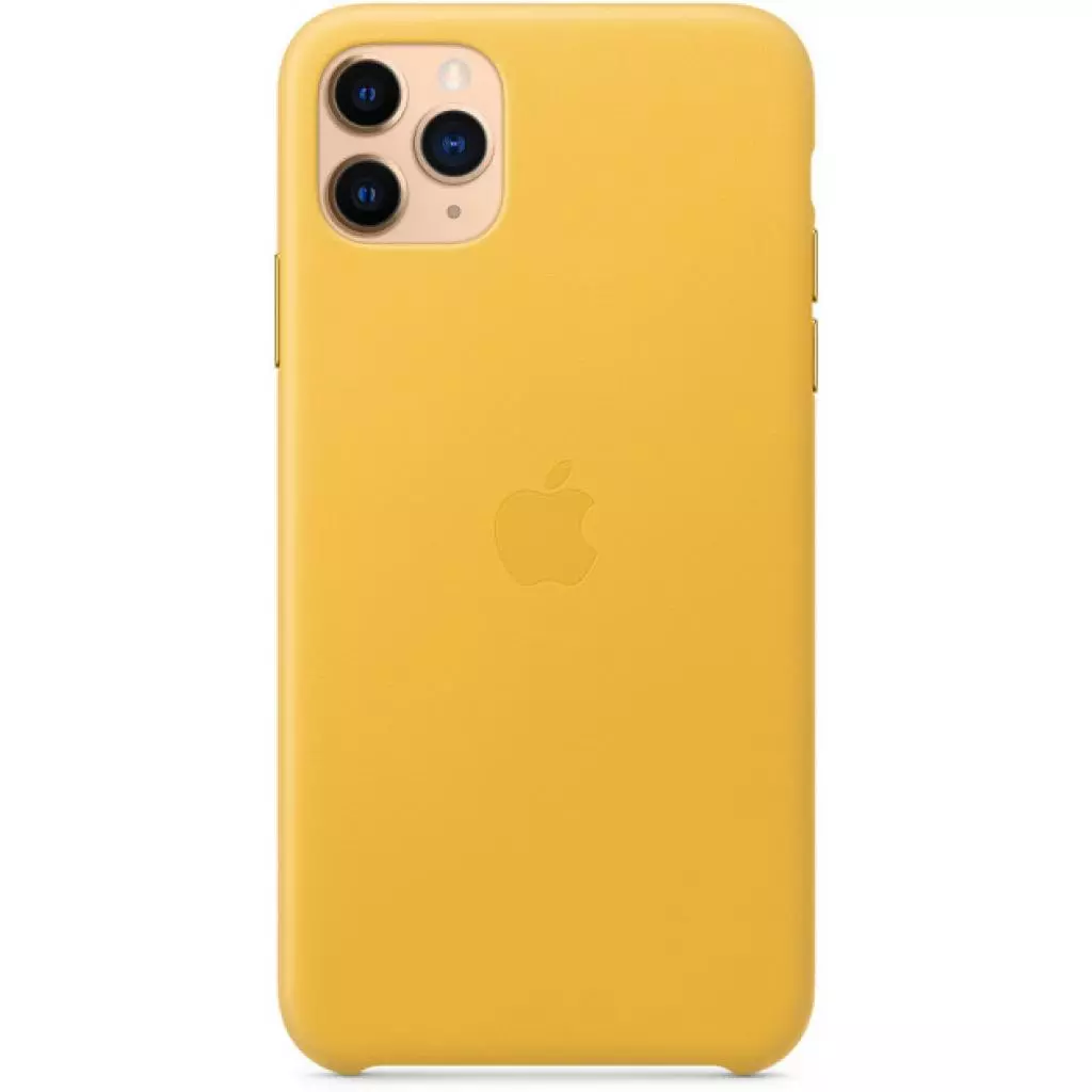 Чехол для моб. телефона Apple iPhone 11 Pro Max Leather Case - Meyer Lemon (MX0A2ZM/A) - 3 Чехол для моб. телефона Apple iPhone 11 Pro Max Leather Case - Meyer Lemon (MX0A2ZM/A) - 3