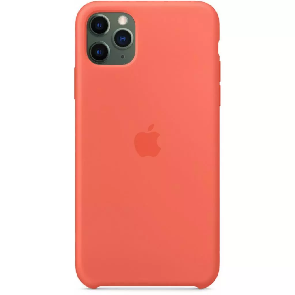 Чехол для моб. телефона Apple iPhone 11 Pro Max Silicone Case - Clementine (Orange) (MX022ZM/A) - 2 Чехол для моб. телефона Apple iPhone 11 Pro Max Silicone Case - Clementine (Orange) (MX022ZM/A) - 2